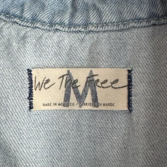 Free People Marci Jumpsuit - Denim Medium - Picture 8 of 11